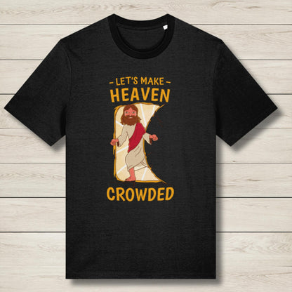 crowded heaven premium t shirt