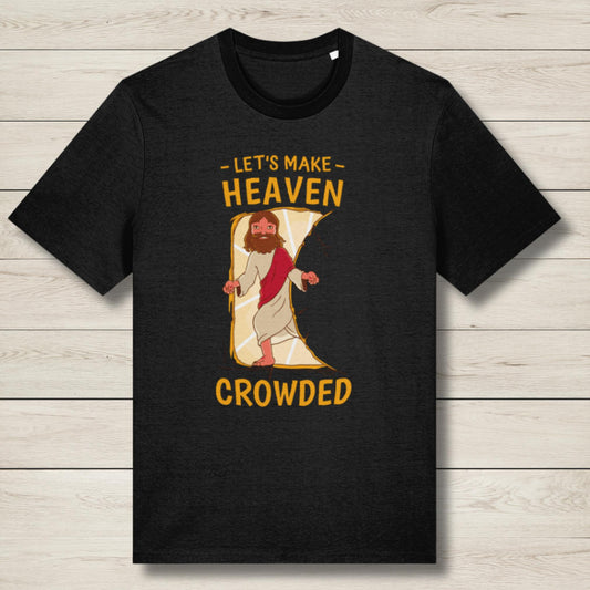 crowded heaven premium t shirt