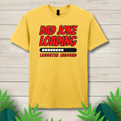 Funny Dad Joke Loading Unisex Graphic Tee