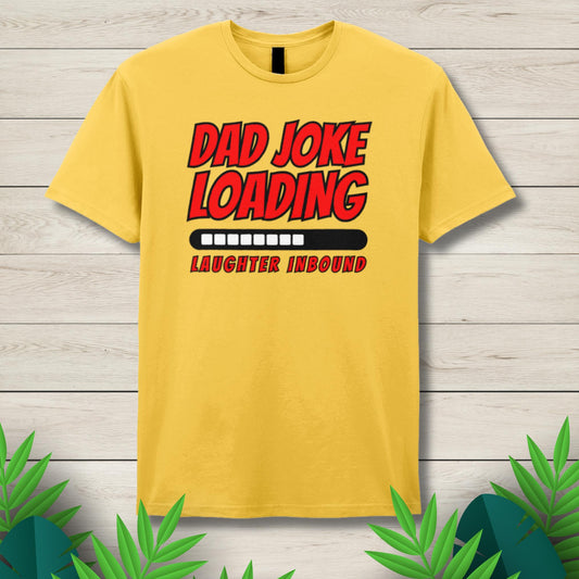 Funny Dad Joke Loading Unisex Graphic Tee