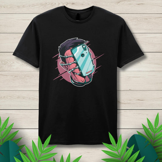 face hugger graphic tee