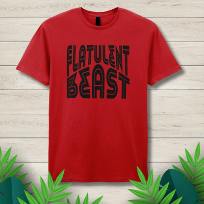 Flatulent Beast Black Unisex T Shirt