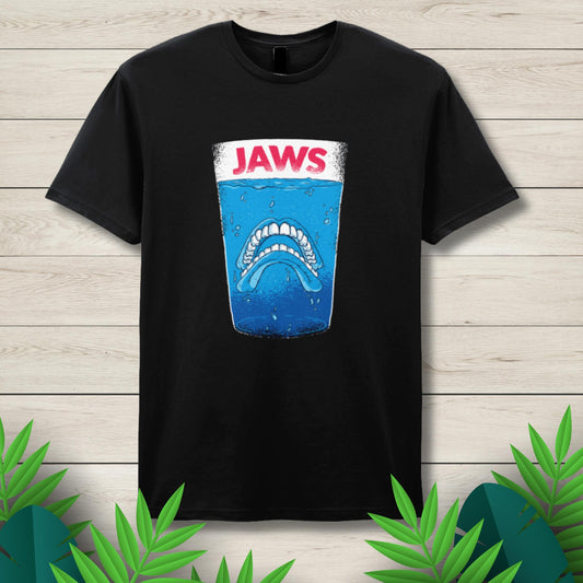 jaws graphic tee