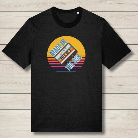 mixtape made in the 80s graphic tee