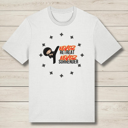 no retreat no surrender graphic tee premium