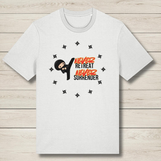 no retreat no surrender graphic tee premium