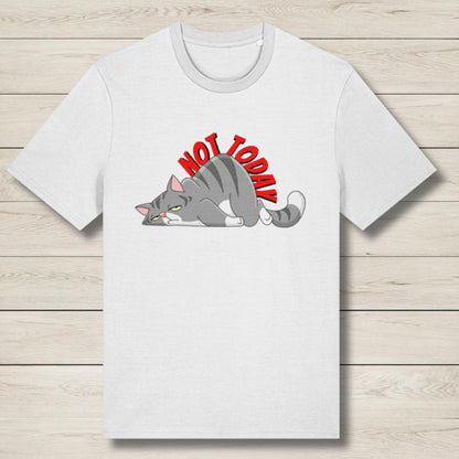 Not Today Cat - Premium Unisex T Shirt