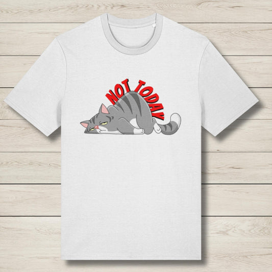 Not Today Cat - Premium Unisex T Shirt
