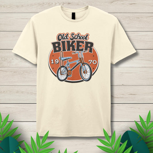 old school biker t shirt