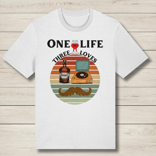 one life 3 loves premium, graphic tee