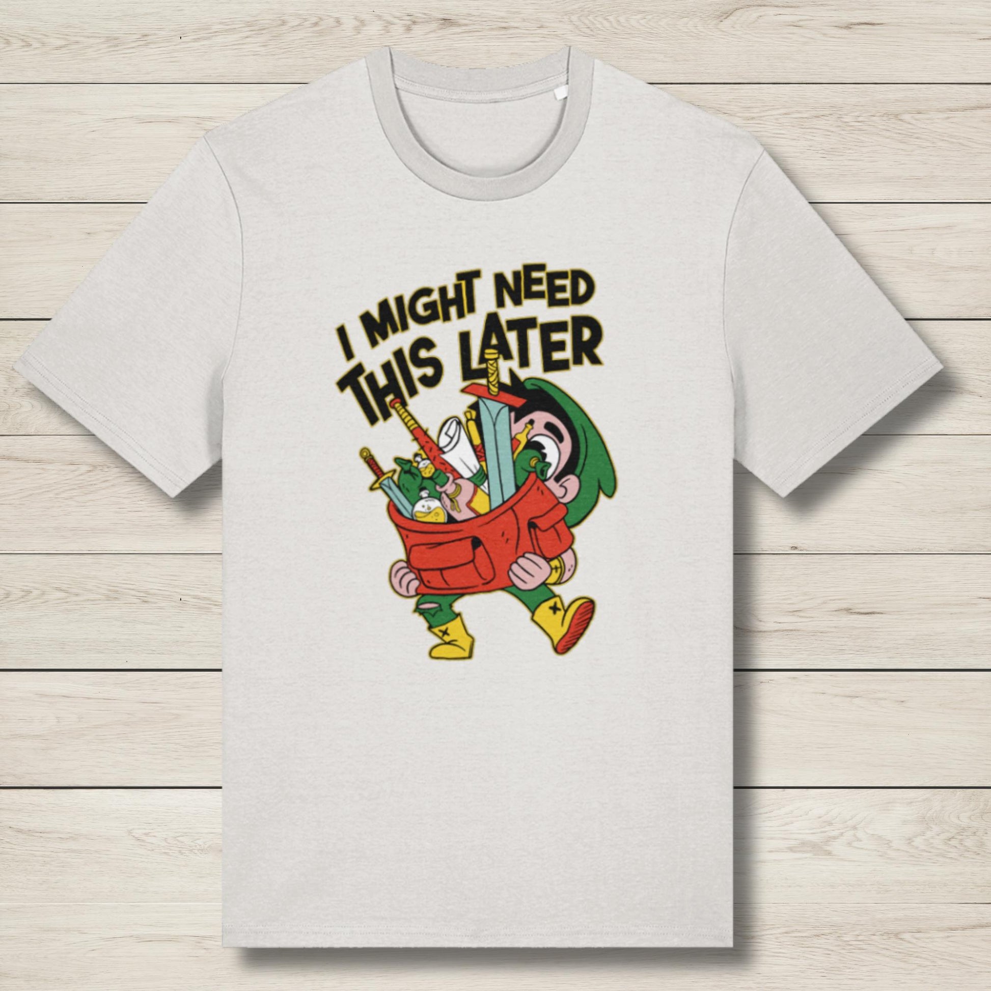 over encumbered premium graphic tee