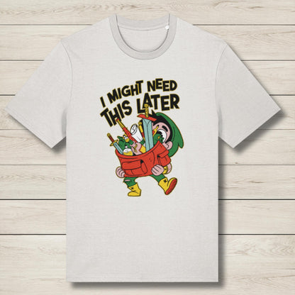 over encumbered premium graphic tee