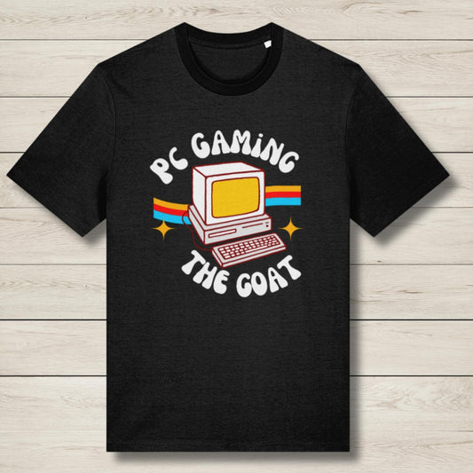 pc gaming the goat premium graphic tee