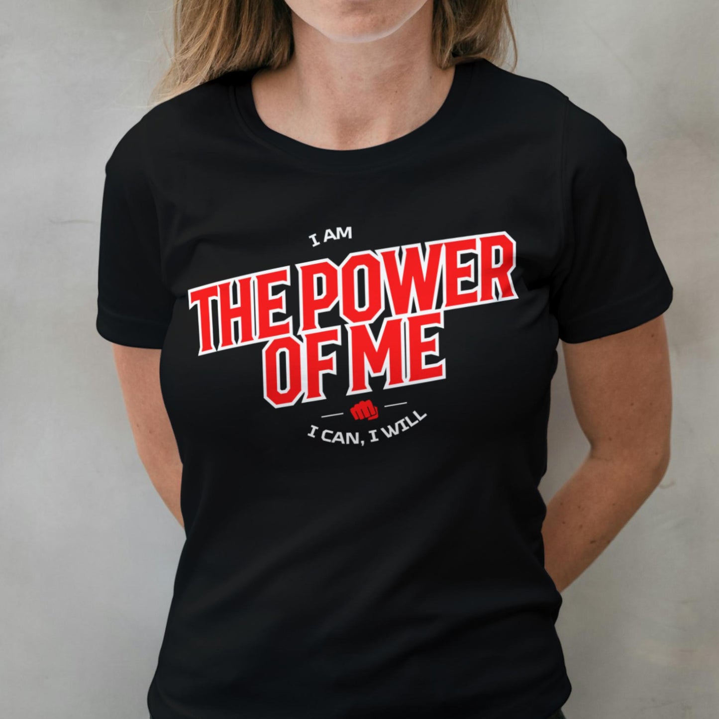 Inspirational Power Of Me Premium Graphic Tee
