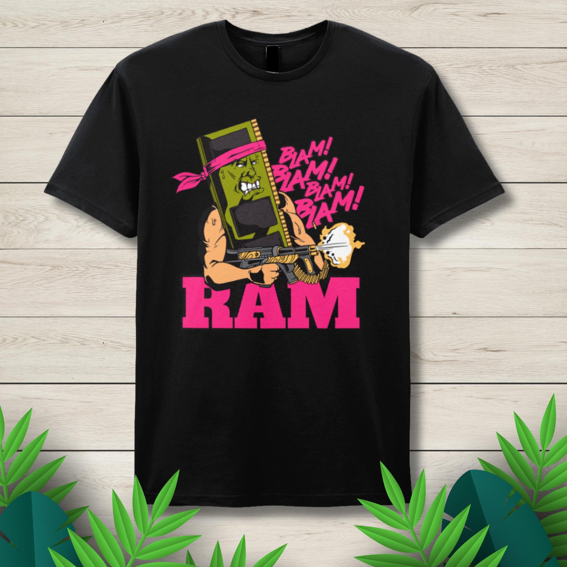 ram man graphic tee