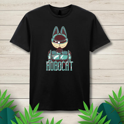 robocat graphic tee