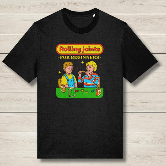 rolling joints premium graphic tee