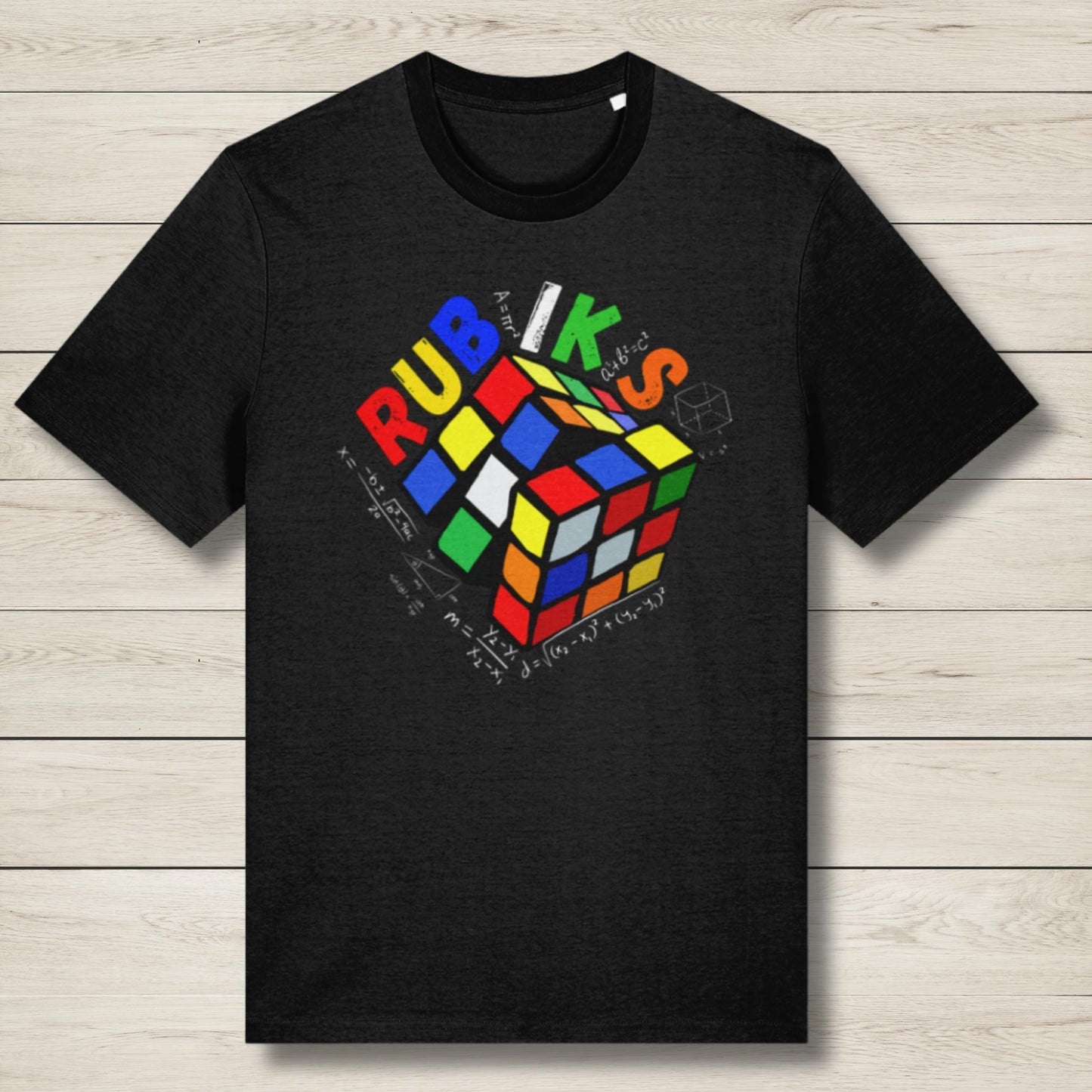 rubiks cube premium graphic tee