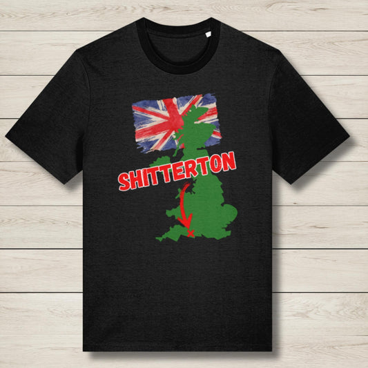 shitterton premium graphic tee