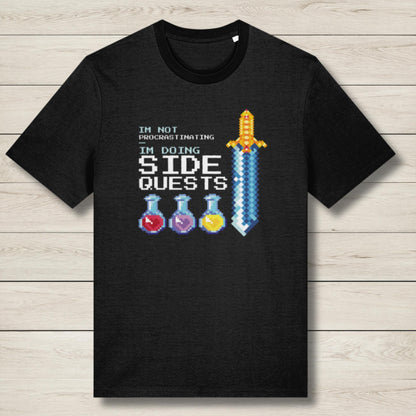 side quests premium graphic tee