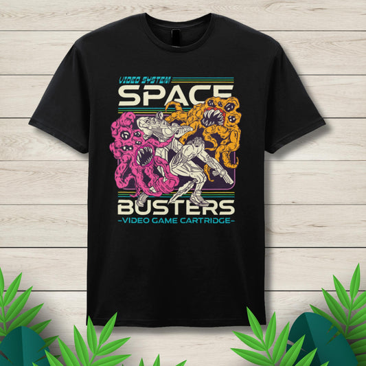retro computer game graphic tee