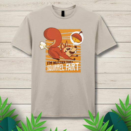 squirrel farts sand t shirt