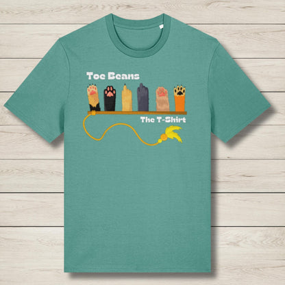 toe beans green premium graphic tee