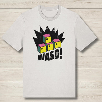 wasd premium graphic tee in white